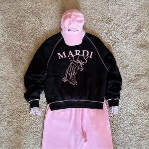 Elwood Pink Sweatpants – 100% Cotton French Terry | Size S